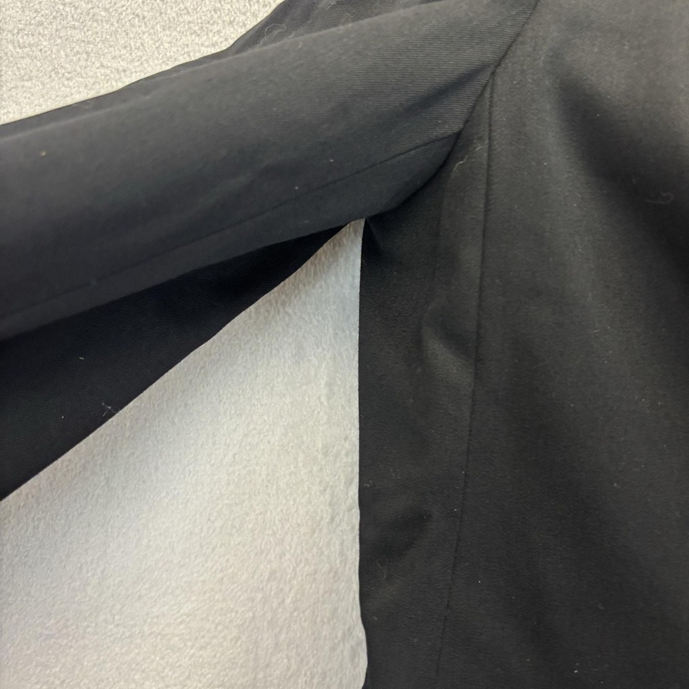 Valentino Blazer Jacket Womens Medium Black Single Button Lined Classic Office - Picture 9 of 16